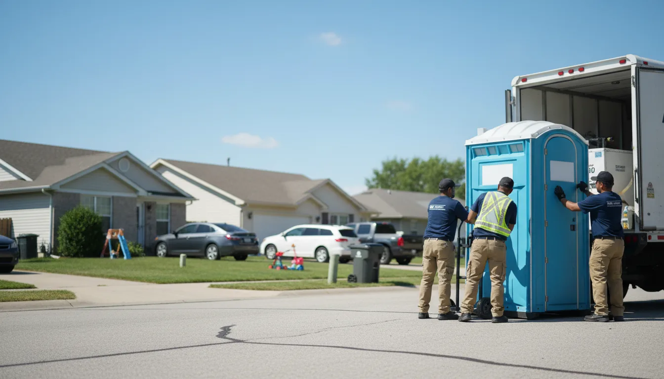 Standard Porta Potty Rentals in Murdock, IL near me